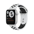 Apple Watch Nike SE GPS, 40mm Silver Aluminum Case with Pure Platinum/Black Nike Sport Band