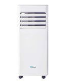 For Living 7K SACC (10K ASHRAE) Digital Portable Air Conditioner with Remote Control, 2-Speed, White