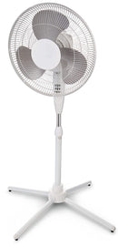 For Living Tilt-Head Oscillating Pedestal/Stand Fan with Adjustable Height, 3-Speed, Assorted, 16-in