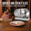 Weston 150W Meat Slicer, 9-in