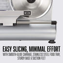 Weston 150W Meat Slicer, 9-in