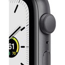 Apple Watch SE (GPS, 44mm) - Space Grey Aluminium Case with Midnight Sport Band - Regular