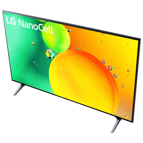 LG 50" 4K UHD HDR LED webOS Smart TV (50NANO75UQA) - ASHED BLUE