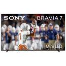 Sony Bravia 7 85" XR70 Series 4K UHD HDR Mini LED QLED Smart Google TV (K85XR70B) - 2024