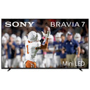 Sony Bravia 7 65" XR70 Series 4K UHD HDR Mini LED QLED Smart Google TV (K65XR70B) - 2024