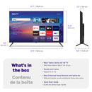 Roku Select Series 43" 4K UHD HDR LED Roku Smart TV (43R4C5CA) - 2025