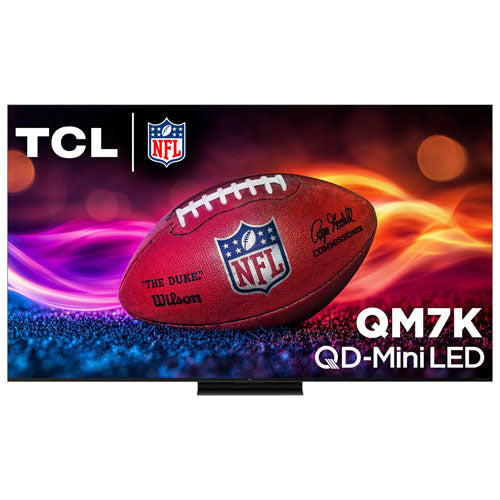 TCL 85" QM7K Series 4K UHD HDR QD-Mini LED Smart Google TV (85QM7K) - 2025