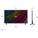 LG 50" QNED80AUA Series QNED AI QNED80 4K UHD HDR LED Smart TV (50QNED80AUA) - 2025
