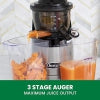 Omega Juicers MMV700S MegaMouth Vertical Low Speed Quiet Juicer with Smart Cap Spout Tap, Silver - 240-Watt (brand-new)