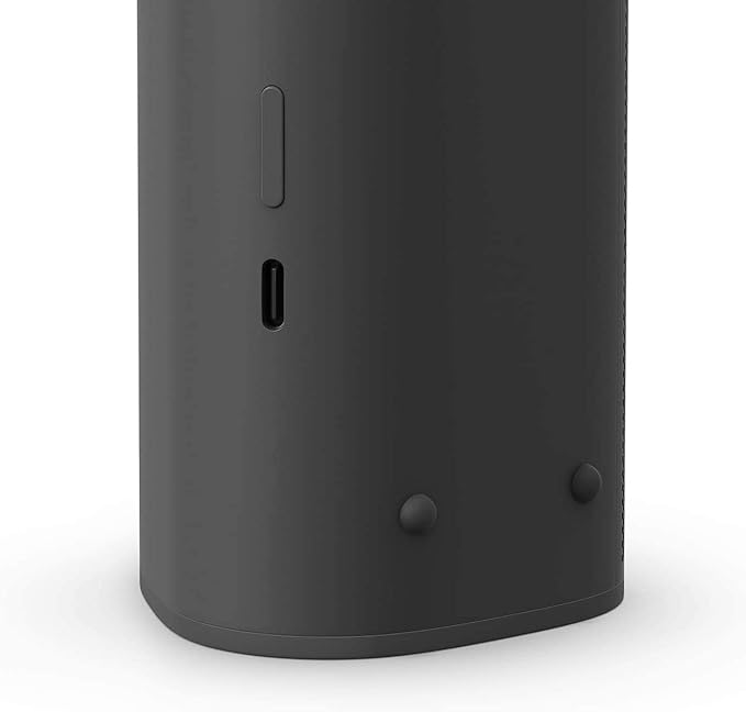 Sonos Roam Bluetooth Wireless Speaker with Google Assistant and Amazon Alexa – Black