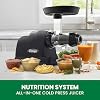 Omega Juicer J8006HDBLK Slow Masticating Cold Press Vegetable and Fruit Juice Extractor and Nutrition System, Triple Stage, 200-Watts, Black