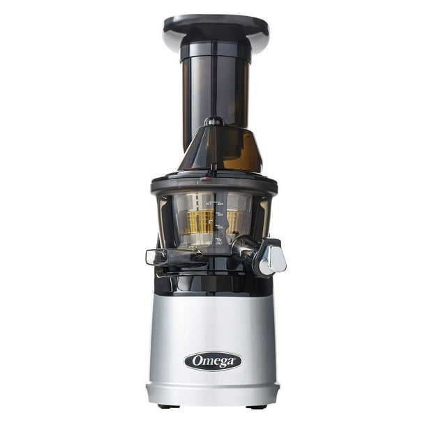 Omega MegaMouth Vertical Low-speed Juicer(Certified Refurbished Comes with 90 Days Warranty)