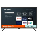 onn. 32" 720p HD Roku Smart TV (100012589-CA), 3 HDMI, 1 USB, 60 Hz