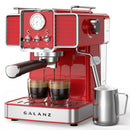 Galanz Retro Espresso Machine(Red)