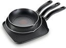 T-Fal Culinaire Nonstick Aluminum Dishwasher Safe 3pack cookware Set