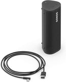 Sonos Roam Bluetooth Wireless Speaker with Google Assistant and Amazon Alexa – Black