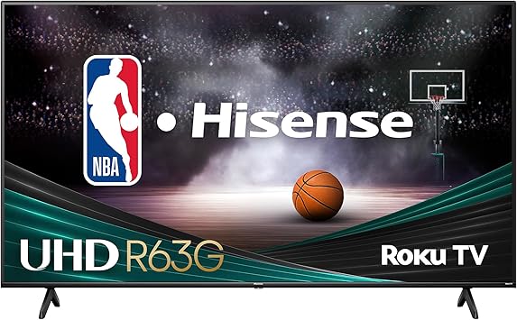 Hisense 70R63G 70" 4K UHD Smart Roku TV with Dolby Vision™ & HDR10