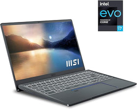 MSI Prestige 14Evo A11MO-484CA 14" FHD Ultra Thin and Light Professional Laptop Intel Core i7-1185G7 Intel Iris Xe 16GB DDR4 512GB NVMe SSD Win10 Home(1 Year Store Warranty)
