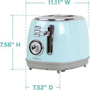 West Bend 2-Slice Stainless Steel Retro-Style Toaster (Brand New)