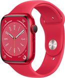 Apple Watch Series 8 GPS 45mm RED Aluminium Case with RED Sport Band