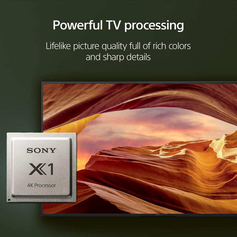 Sony 65 inch X77L LED 4K Ultra HD HDR Smart Google TV with Google Assistant and Exclusive Features