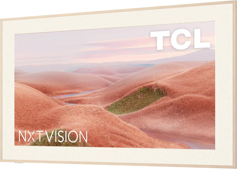 TCL NXTVISION 55" 4K UHD HDR QLED Smart Google TV (55A300W) - 2024 - White