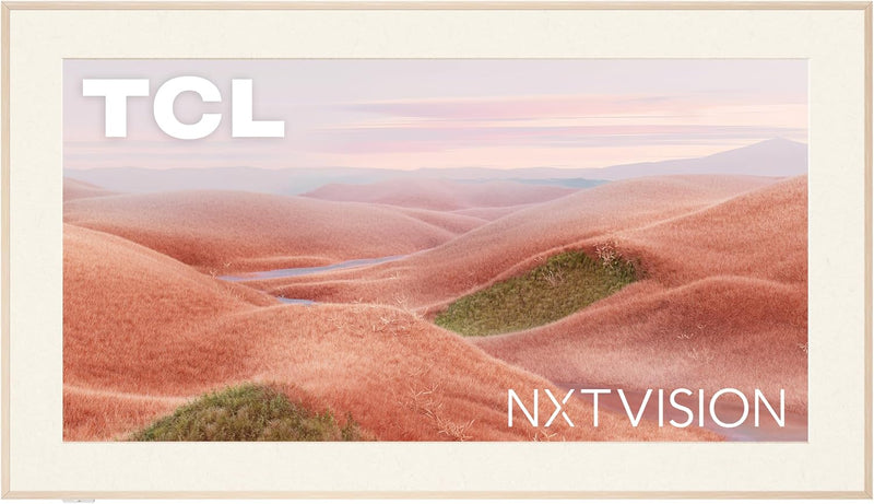 TCL NXTVISION 55" 4K UHD HDR QLED Smart Google TV (55A300W) - 2024 - White