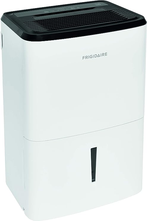 FRIGIDAIRE Energy Star 50-Pint Dehumidifier with Effortless Humidity Control, White (CERTIFIED REFURBISHED)