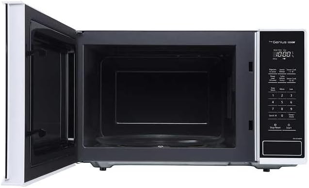 Panasonic NNSC64MW Mid-size 1.3 cubic ft. 1200W Inverter Technology Microwave Oven, Genius Sensor Cooking