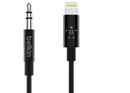 Belkin 3.5 mm Audio Cable with Lightning Connector, Black