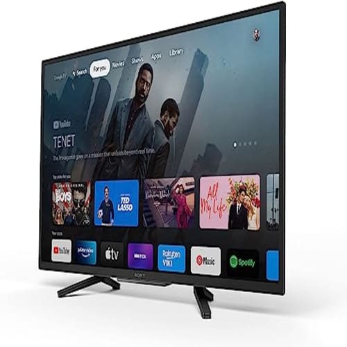 Sony 32 inch W830K 720p HD LED HDR Smart TV with Google TV and Google Assistant (KD32W830K)