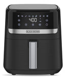 Black & Decker 8-in-1 Digital Air Fryer with Non-Stick Cooking Basket, 6-qt