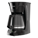 Black & Decker Programmable Coffee Maker with Glass Carafe, Black, 12 Cups