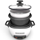 Black & Decker Non-Stick Rice Cooker & Steamer, 28 Cups