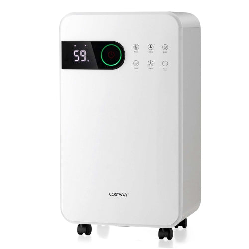 Costway Dehumidifier for Home Basement Portable 32 Pints with Sleep Mode