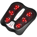 Costway Foot Massager with Shiatsu Heated Electric Kneading Foot & Back Massager