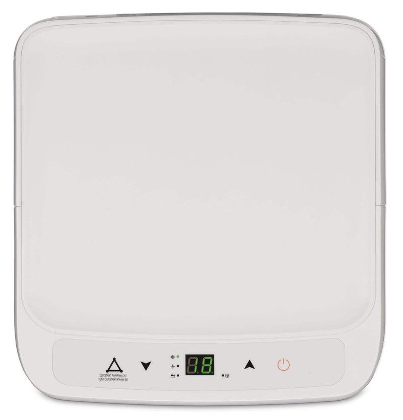 For Living 7K SACC (10K ASHRAE) Digital Portable Air Conditioner with Remote Control, 2-Speed, White