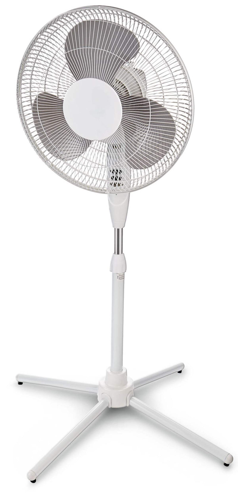 For Living Tilt-Head Oscillating Pedestal/Stand Fan with Adjustable Height, 3-Speed, Assorted, 16-in