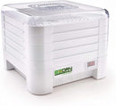 Excalibur ECB50B EZ Dry 5-Tray Stackable Electric Food Dehydrator with Temperature Control Featuring Heat Sensor Includes Mesh Screens, Yogurt Cups and Fruit Roll Sheets BPA Free, Black