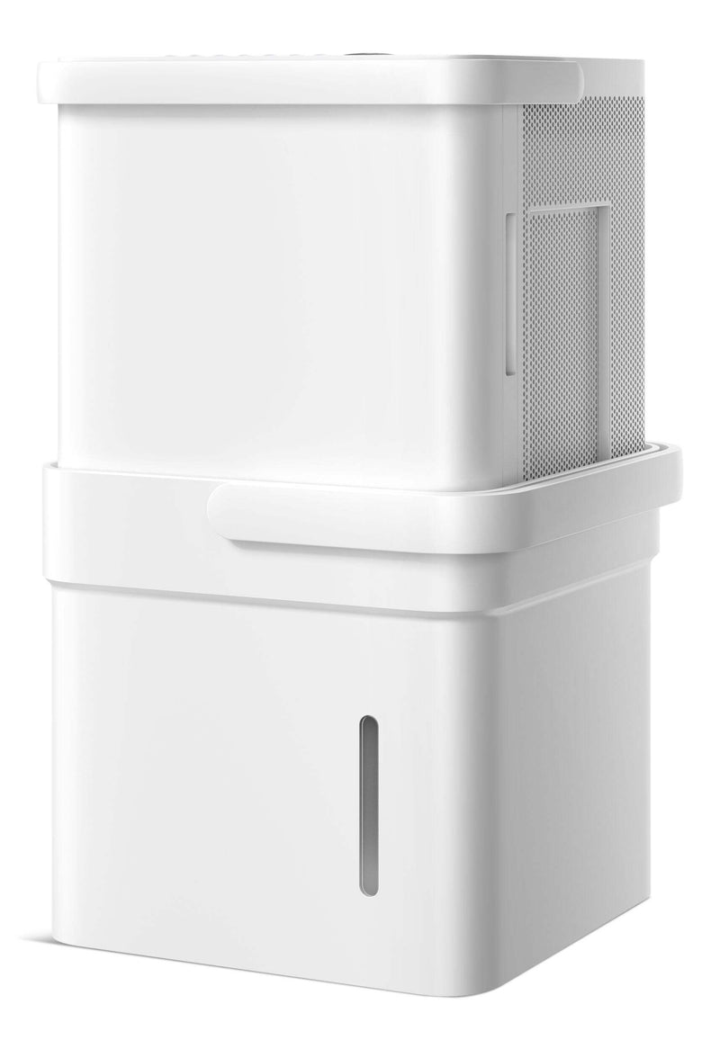 Midea MC35MSWBA3RC Compact 35 Pint Cube Dehumidifier with Smart Wi-Fi For Home & Basement, ENERGY STAR® Certified, White