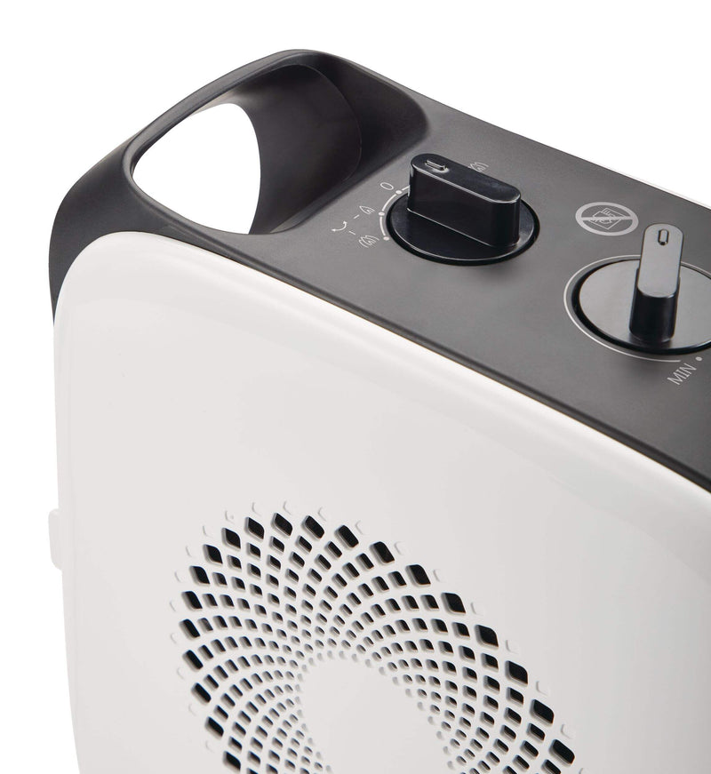 NOMA Portable Oscillating Portable Ceramic Space Heater w/Thermostat, 1500W, White