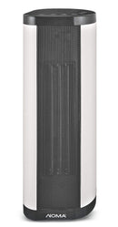 NOMA Oscillating Tower/Baseboard Heater 1500W, White