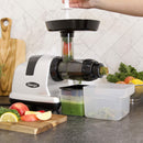Omega Horizontal Slow Juicer, Stainless Steel, 150W, 4 Cups J8006HDS (Brand New)