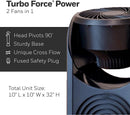 Honeywell TurboForce Tower Fan, Black HYF500BC