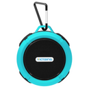 VicTsing Shower Speaker, Wireless Waterproof Speaker with 5W Driver, Suction Cup, Built-in Mic, Hands-Free Speakerphone (Blue)