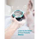VicTsing Shower Speaker, Wireless Waterproof Speaker with 5W Driver, Suction Cup, Built-in Mic, Hands-Free Speakerphone (Blue)