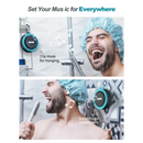 VicTsing Shower Speaker, Wireless Waterproof Speaker with 5W Driver, Suction Cup, Built-in Mic, Hands-Free Speakerphone (Blue)